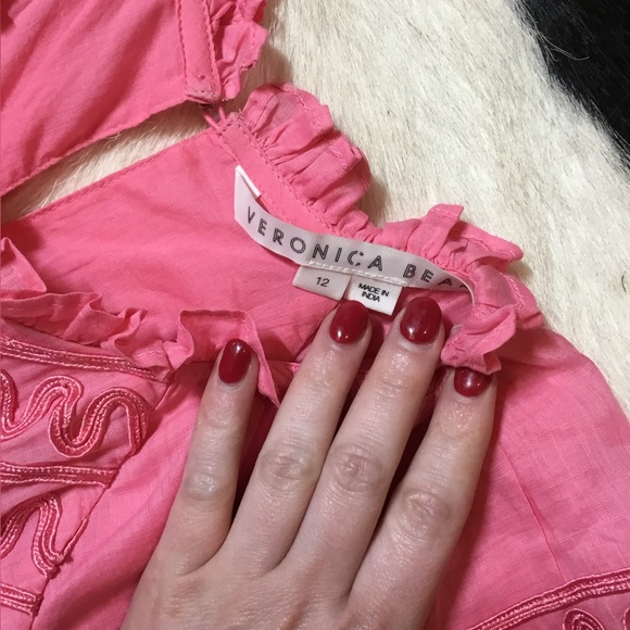 Veronica Beard Keely Tiered Dress - Picture 9 of 11